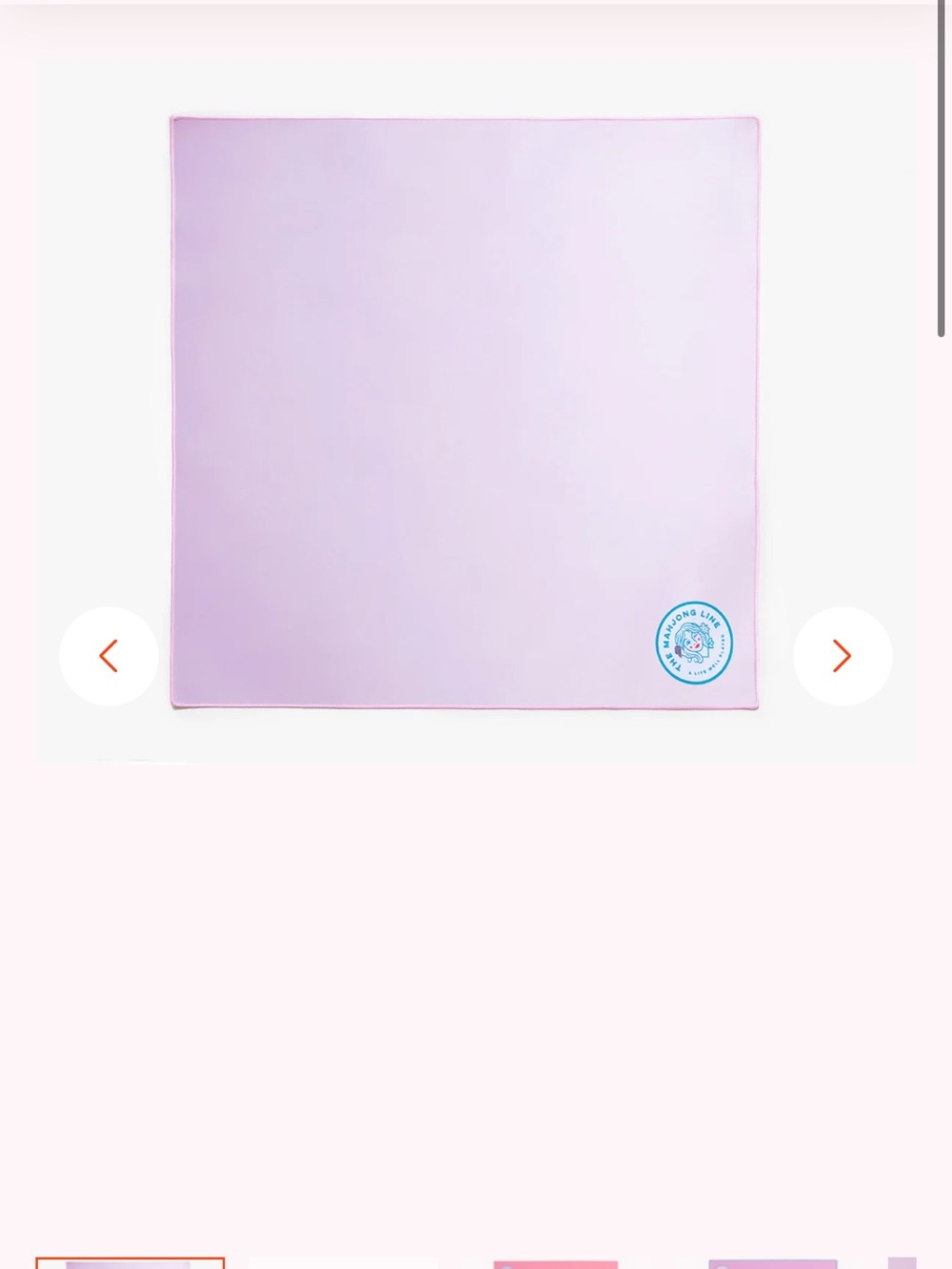 The Mahjong Line Pink Mat